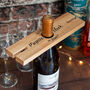 Wine Or Prosecco O'clock Butler And Glasses Holder, thumbnail 4 of 4