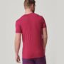 Men's Two Pack Bamboo T Shirts Wine/Navy, thumbnail 3 of 5