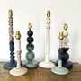Mapais Wood Table Lamp Painted In Farrow And Ball Paint, thumbnail 7 of 10