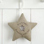 Personalised Initial Hanging Star Gift For Boy Or Girl, thumbnail 7 of 12