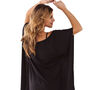 Batwings Short Kaftan Quick Drying Beach Cover Up, thumbnail 2 of 5