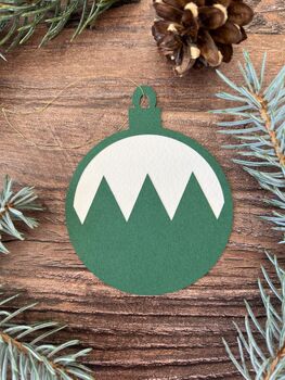 Handmade Christmas Tree Ornament Set, 9 of 12