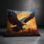 Golden Eagle Hand Made Poly Linen Cushions, thumbnail 7 of 9