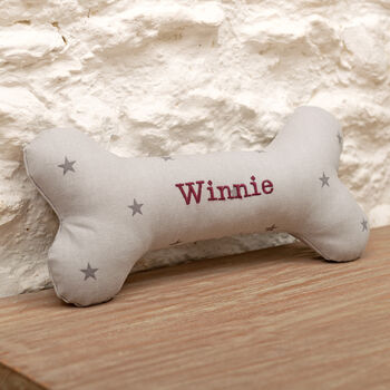 Mutts And Hounds Personalised Squeaky Bone Dog Toys, 7 of 11