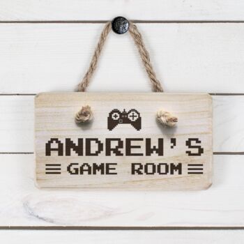 Personalised Game Room Sign, 2 of 2