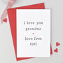 Personalised 'Love You' Grandmother Mother's Day Card, thumbnail 3 of 4