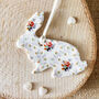 Porcelain Bunny Rabbit Decoration, thumbnail 1 of 3
