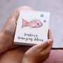 Personalised Sea Creature Embroidered Notepad, thumbnail 7 of 10