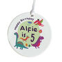 Personalised Birthday Ornament With Name, thumbnail 6 of 8