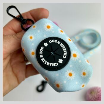 Floral Daisy And Polka Dot Dog Poo Bag Holder, 5 of 5