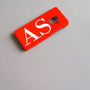 Red And White Personalised Phone Case, thumbnail 2 of 4