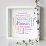 Personalised Word Art Gift For Her, thumbnail 1 of 9