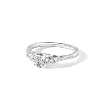 Alissa White Gold Lab Grown Diamond Engagement Ring, 5 of 5