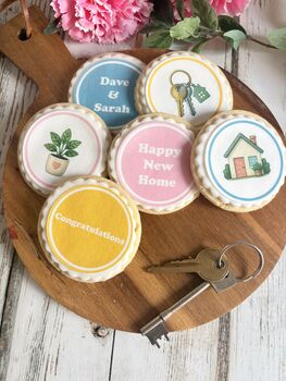 Personalised New Home Biscuit Gift Box, 2 of 5