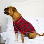 Personalised Tartan Christmas Dog Pyjamas, thumbnail 11 of 12