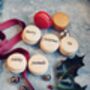 Festive Favourites Message Macaron Gift Box, thumbnail 5 of 9