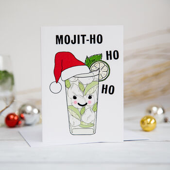 Funny Mojito Christmas Card, 3 of 3