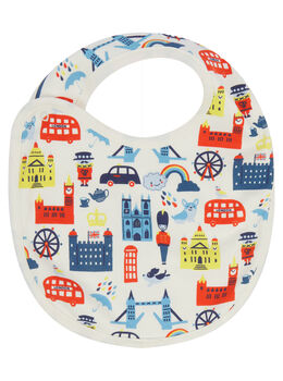 Reversible Baby Bib | London Life, 3 of 8