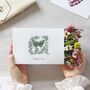 'Thank You' Botanical Posy Flower Letterbox Gift, thumbnail 1 of 8