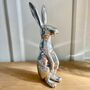 Silver Style Hare Ornament, thumbnail 6 of 6