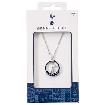 Tottenham Hotspur Spinning To Dare Is To Do Necklace, 5 of 5
