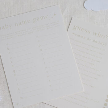 Guess Who: Mummy Or Daddy? Baby Shower Game Activity X 10 Cards, 4 of 5
