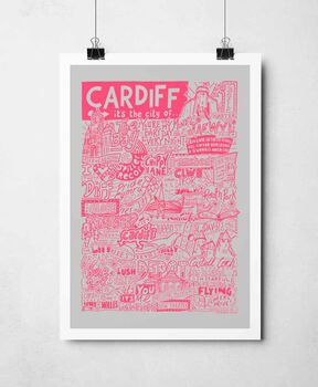 Cardiff Landmarks Print, 7 of 7