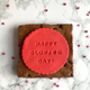 Valentines Brownie Message Letterbox Gift Gluten Free, thumbnail 2 of 3