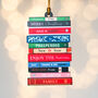 Personalised Books Christmas Tree Decoration, thumbnail 2 of 7