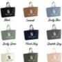 All The Things Premium Canvas Oversized Tote Bag, thumbnail 10 of 10