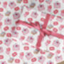 Cute Valentines Love Letters Wrapping Paper Roll #577, thumbnail 3 of 3