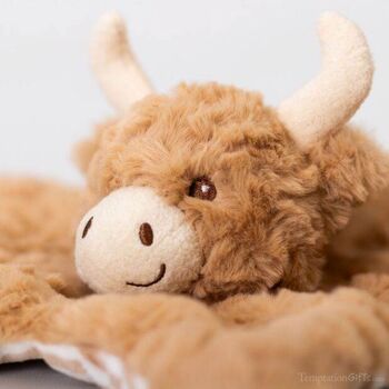 Luxury Baby Gift Box Highland Cow, 7 of 12