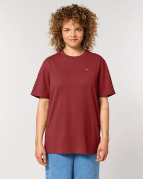 Tiny Flag 100% Organic Cotton Heavy Unisex T Shirt, 7 of 12