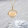 Gold Plated Or Silver 'I Love You' Spinner Necklaces, thumbnail 1 of 6