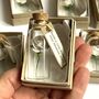 Personalised Paper Red Or Cream Roses In Bottles Wedding Party Favours, thumbnail 5 of 12