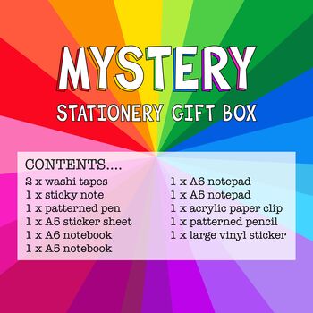 Mystery Stationery Gift Box, 5 of 10