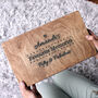 Personalised Wooden 'Favourite Memories' Keepsake Box, thumbnail 1 of 3