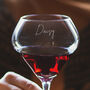 Personalised Elegant Wine Glass, thumbnail 2 of 2
