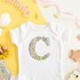 Liberty Of London Personalised Baby Bodysuit, thumbnail 2 of 6