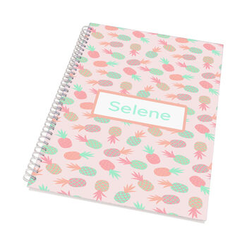 Personalised Kid's Patterned A4 Notebook, 9 of 9