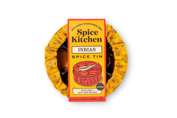 Indian Tin With Nine Spices And Silk Sari Wrap, 3 of 5