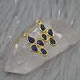 Blue Sapphire Earrings: September Birthstone Jewelry, thumbnail 4 of 10