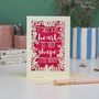 Papercut Teacher 'Big Heart' Card, thumbnail 5 of 7