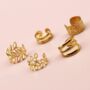 Five Pcs Adjustable Wire Ear Wrap Ear Cuff Band, thumbnail 3 of 4