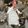 1st Christmas At A New Home Key 3D Acrylic Decoration, thumbnail 2 of 5