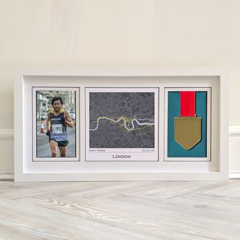 Any Marathon Inc Virtual Photo, Medal And Map Frame, 7 of 11