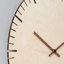 Slot Clock By James Design | notonthehighstreet.com