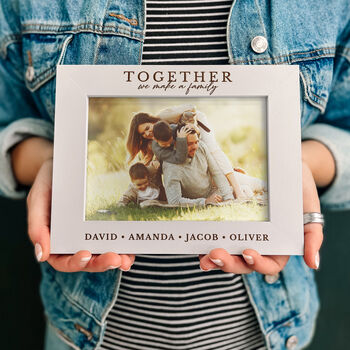 Personalised Family Picture Frame Photo Gifts, 7 of 9