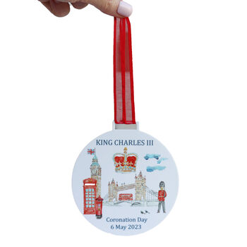 Personalised Child's Coronation Medal And Keepsake Card, 8 of 8