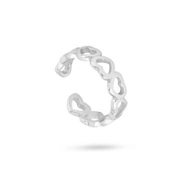 Hollow Hearts Ear Cuff, 2 of 4